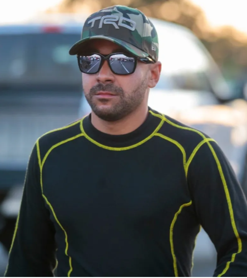 PXP Long Sleeve Sport Cut Top Black w/ Yellow Stitching