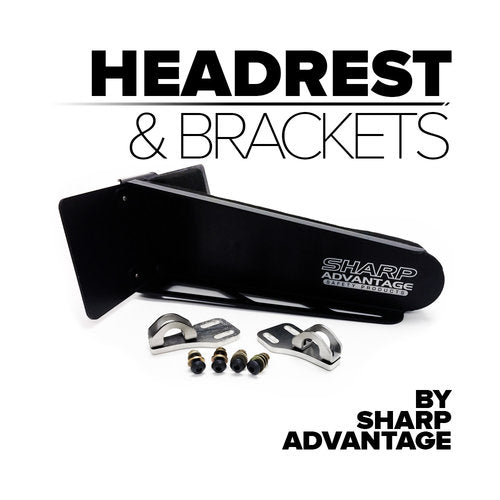 Sharp Headrest with Brackets
